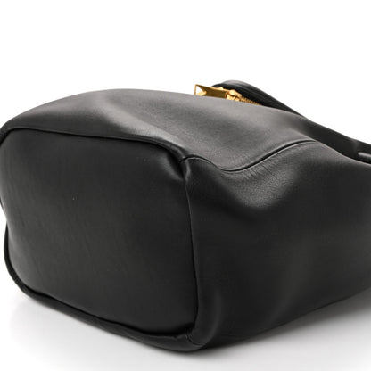 Calfskin Small Beak Tote Black