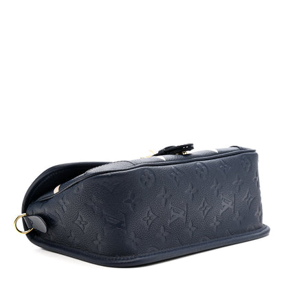 Empreinte Giant Monogram Diane Navy Creme