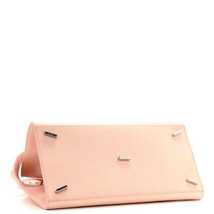 Calfskin Medium Hug Bag Pink