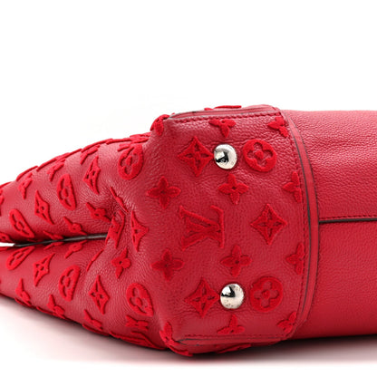 Veau Cachemire Tote W PM Framboise