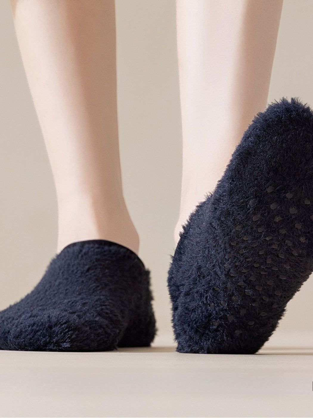 Rufia - Winter Thick Coral Fleece Non-Slip Floor Socks