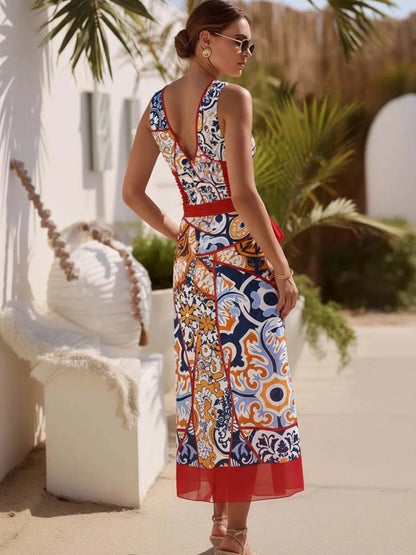 Harper Printed Swimsuit Set