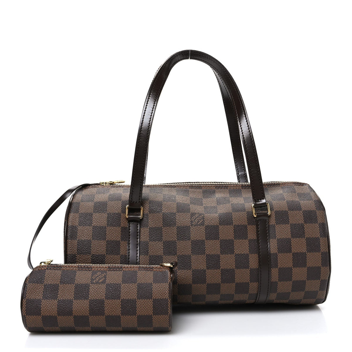 Damier Ebene Papillon 30 With Companion
