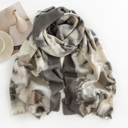 Scarvii - Ink Wash Pattern Autumn-Winter Scarf