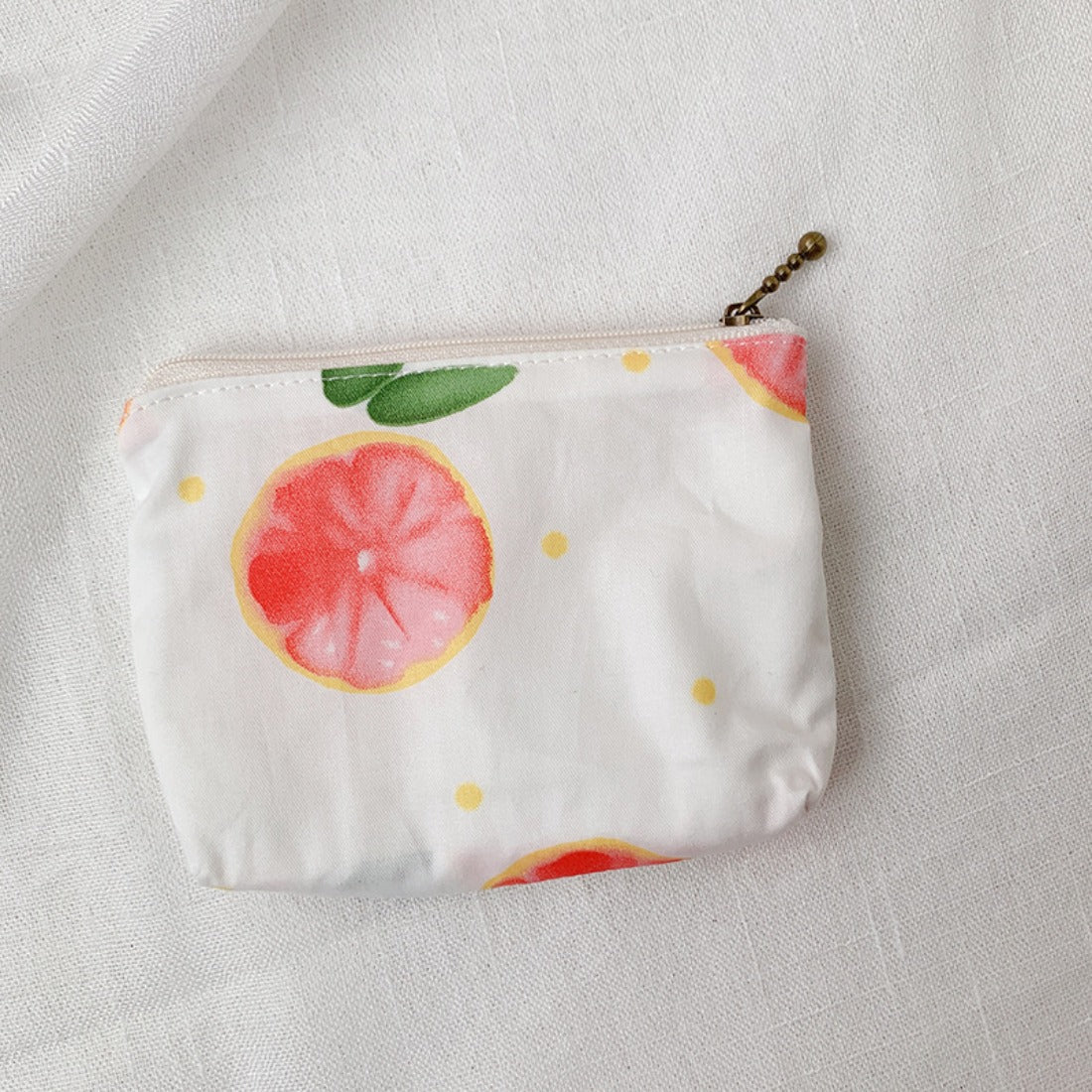 Cosbai - Canvas Printed Coin Purse
