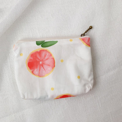 Cosbai - Canvas Printed Coin Purse