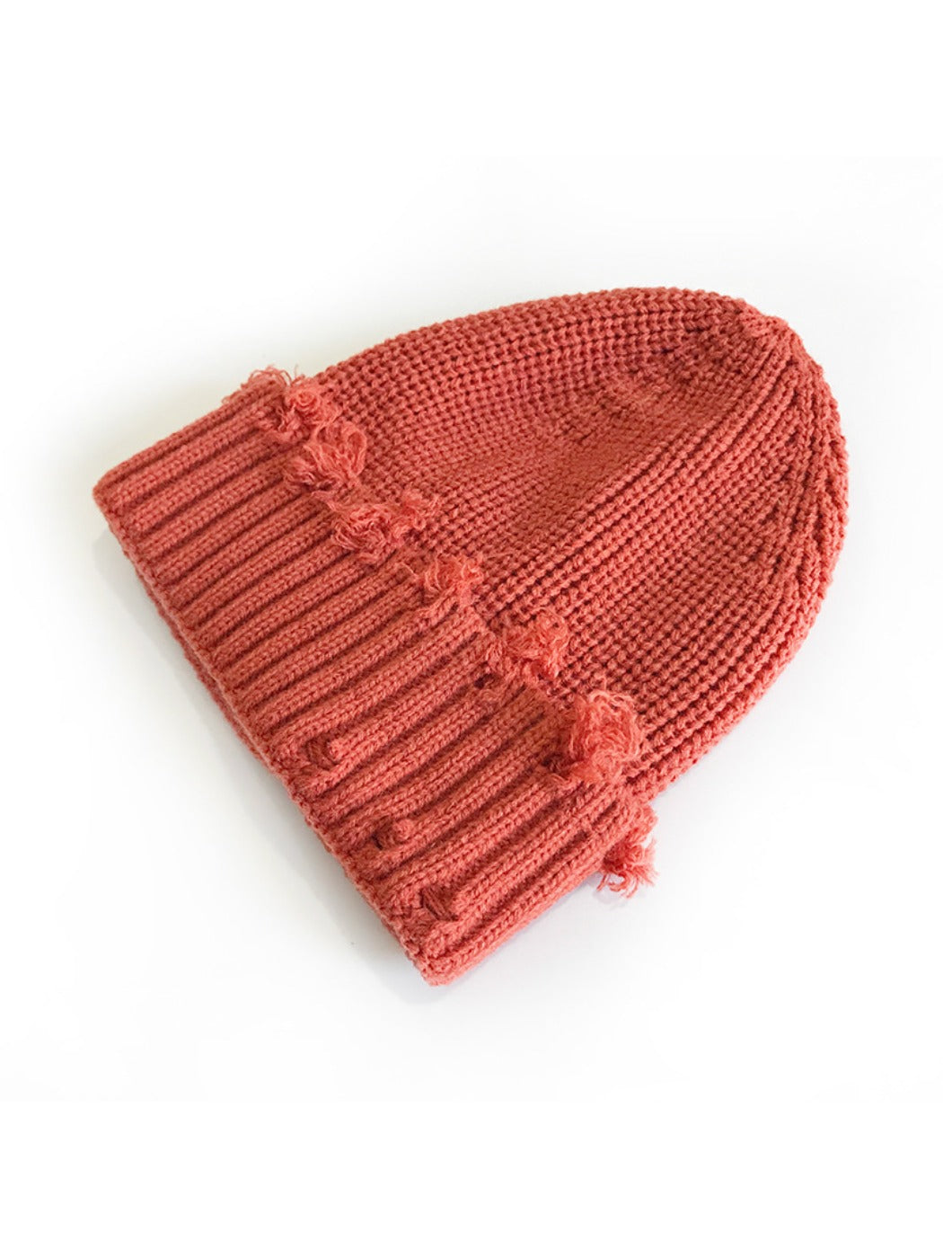 Haila - Distressed Knitted Beanie