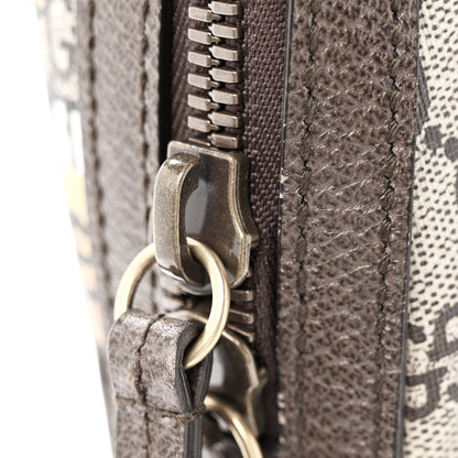 GG Supreme Monogram Bengal Web Day Backpack Beige Yard