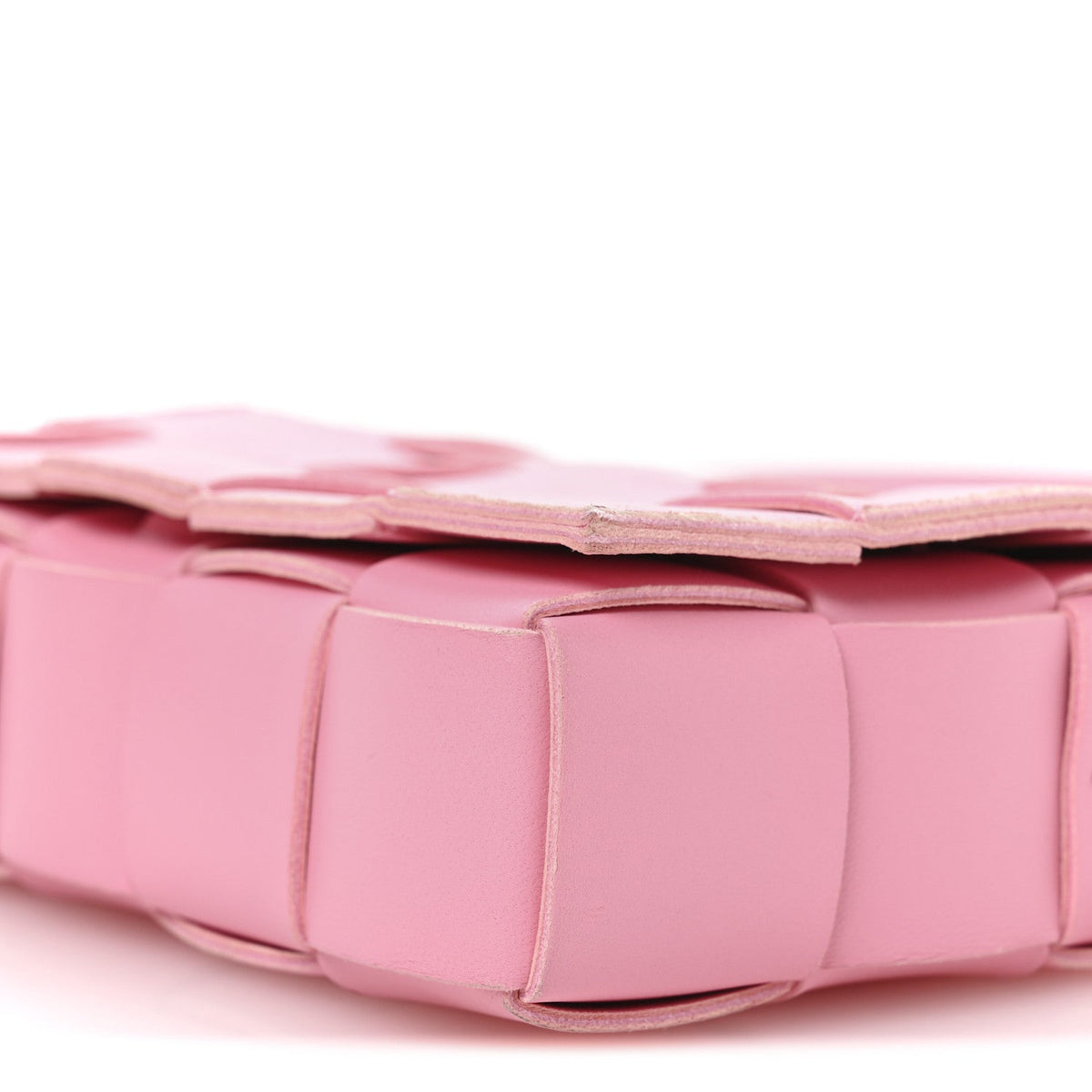 Lambskin Maxi Intrecciato Small Cassette Crossbody Bag Ribbon