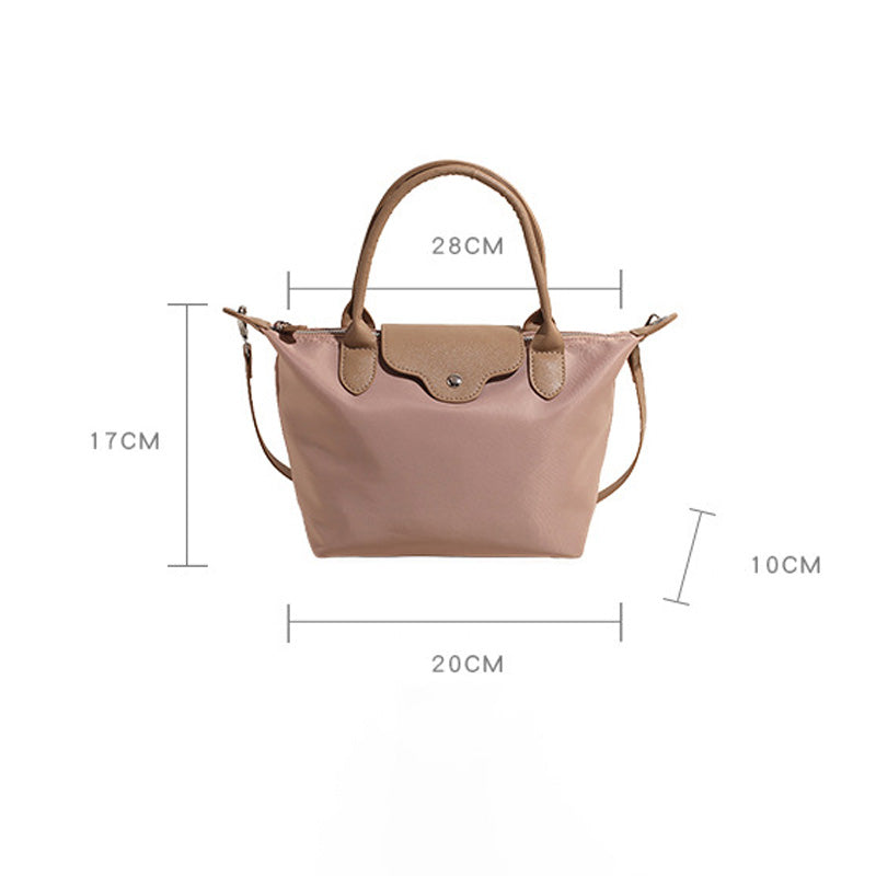 Trendy Large Capacity Handle Tote Shoulder Bag