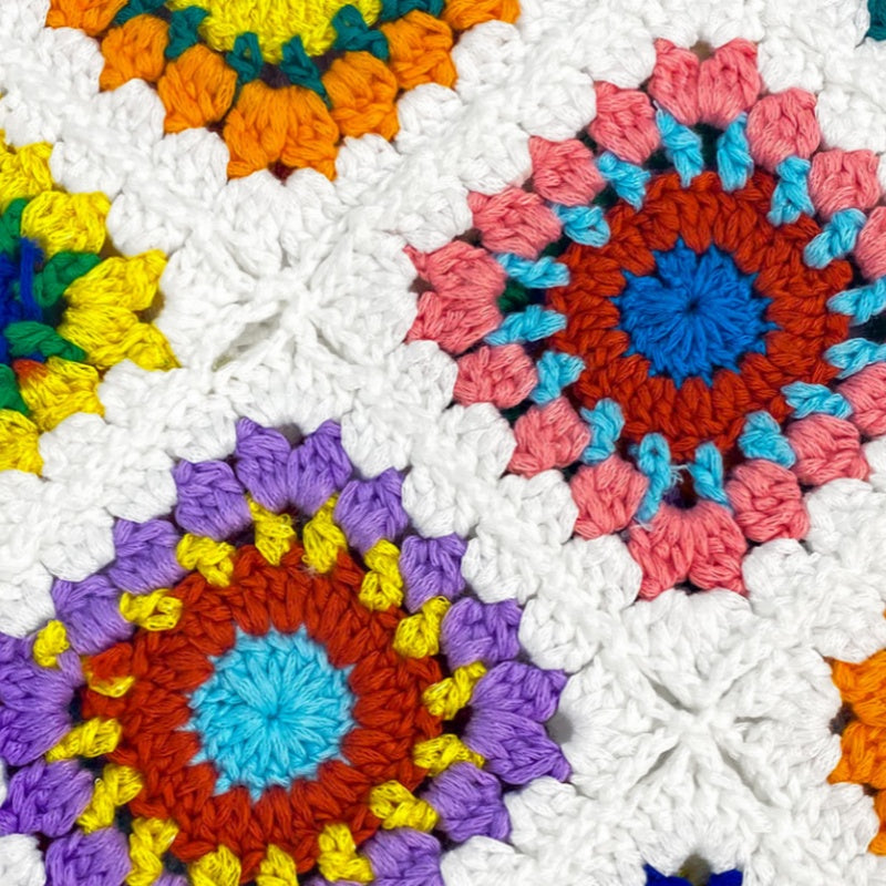 Crochet Granny Square Bag Grandma Bag