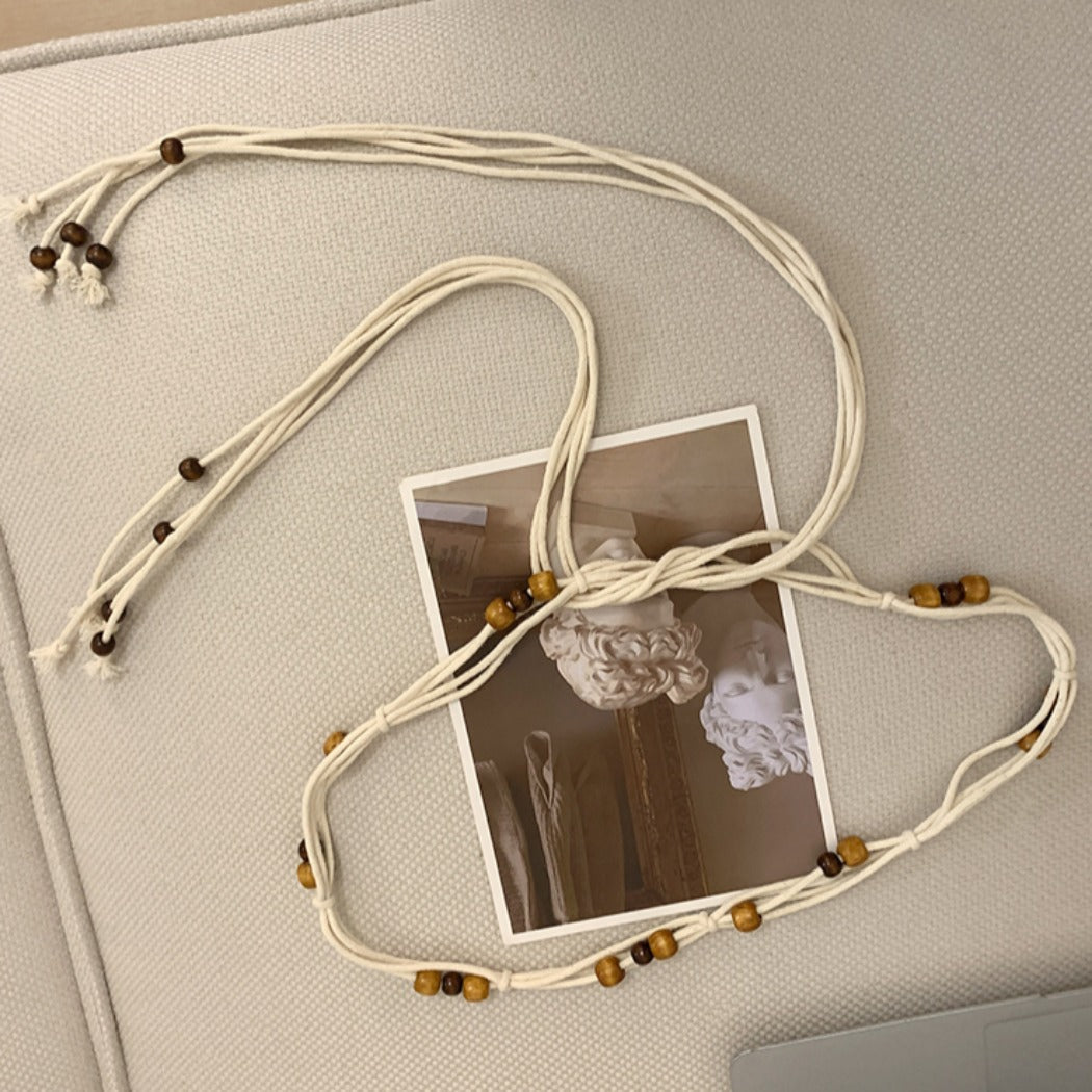 Beco - Y2K Boho Braided Belt Waist Rope