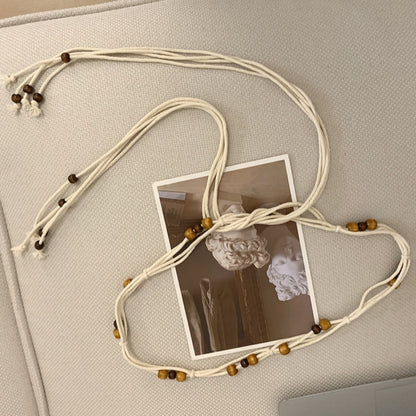Beco - Y2K Boho Braided Belt Waist Rope