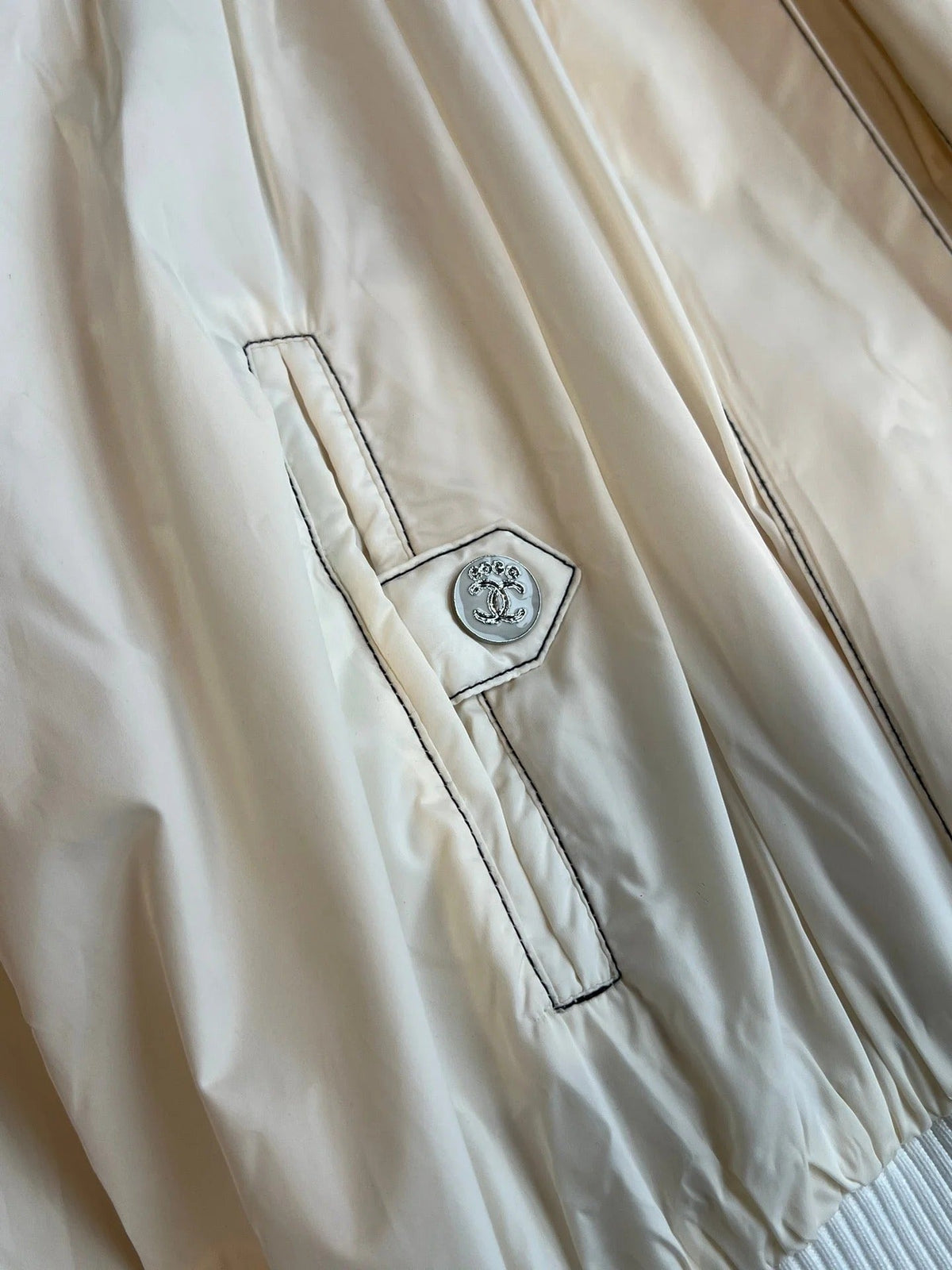 CHANEL SUN PROTECTION JACKET WITH DRAWSTRING 269662