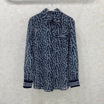 CHANEL LOGO PRINTED SHIRT 275191