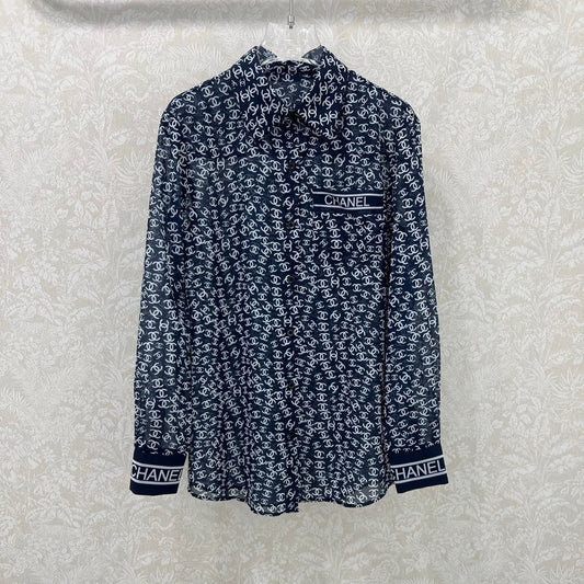 CHANEL LOGO PRINTED SHIRT 275191