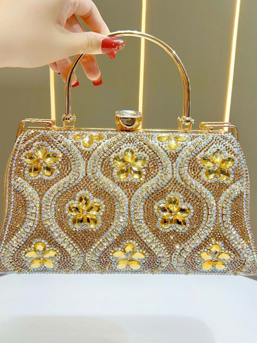 Mila Classic Crystal Clutch