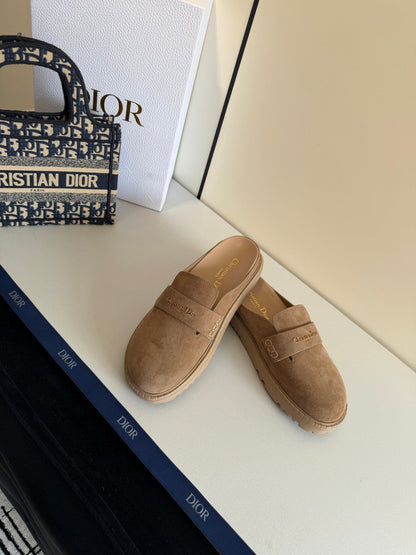 CD Boy Mules Full Brown Suede