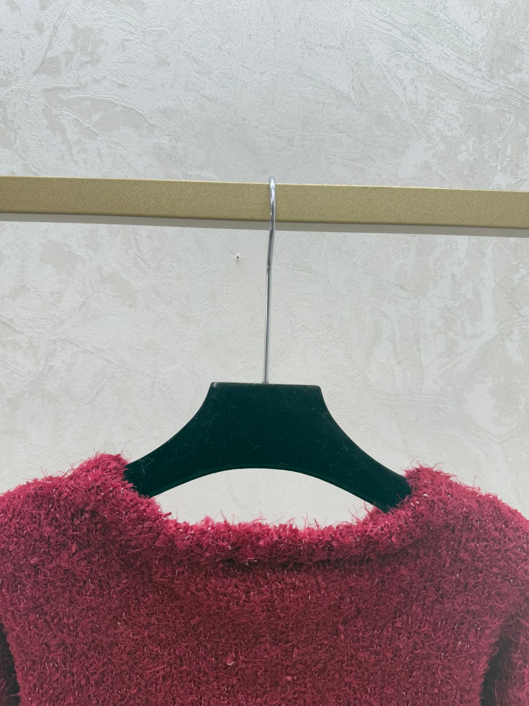 Chanel 2025 Cardigan Red Wool 716309