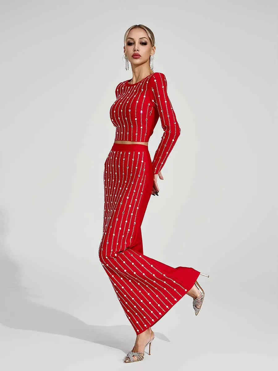 Ariella Diamond Two Piece Set