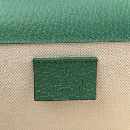 Pebbled Calfskin Small Dionysus Shoulder Bag Emerald
