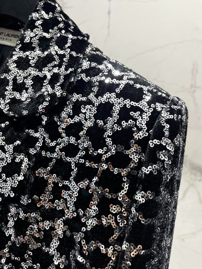 YSL 25S SEQUIN JACKET STYLE 140