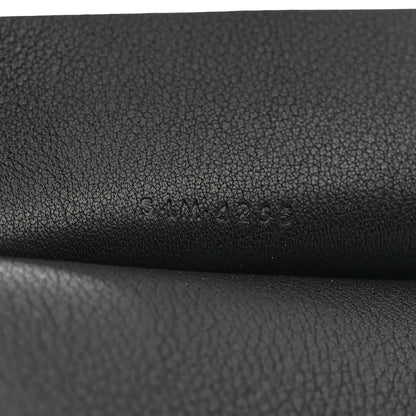 Supple Calfskin Medium Cube Black