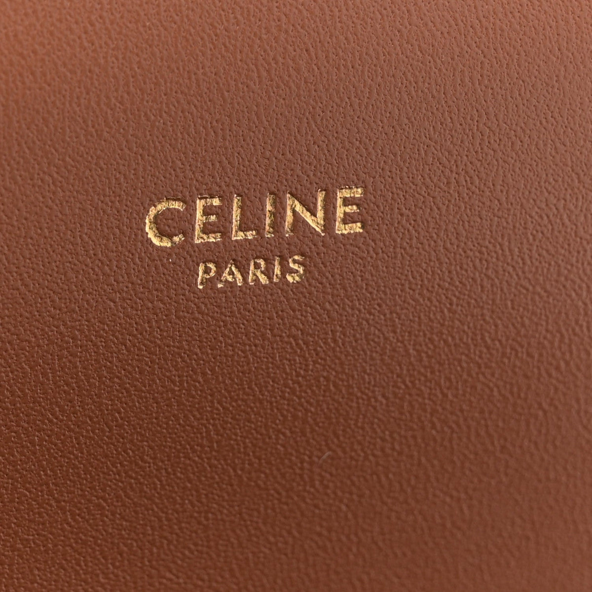 Triomphe Canvas Calfskin Medium Triomphe Bag Tan