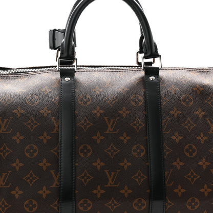 Monogram Macassar Keepall Bandouliere 55