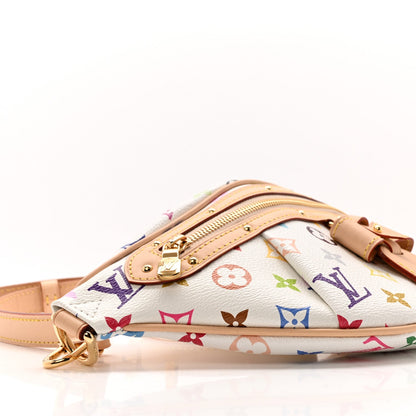 LV X TM Monogram Multicolor High Rise Bumbag White