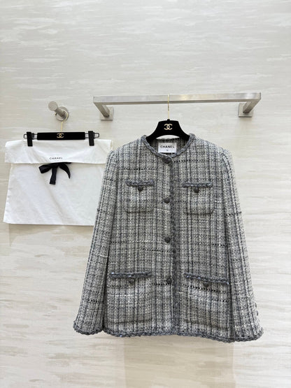 CC 26s Jacket White Grey Tweed 352324