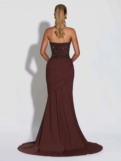 Xandra U-neck Maxi Dress