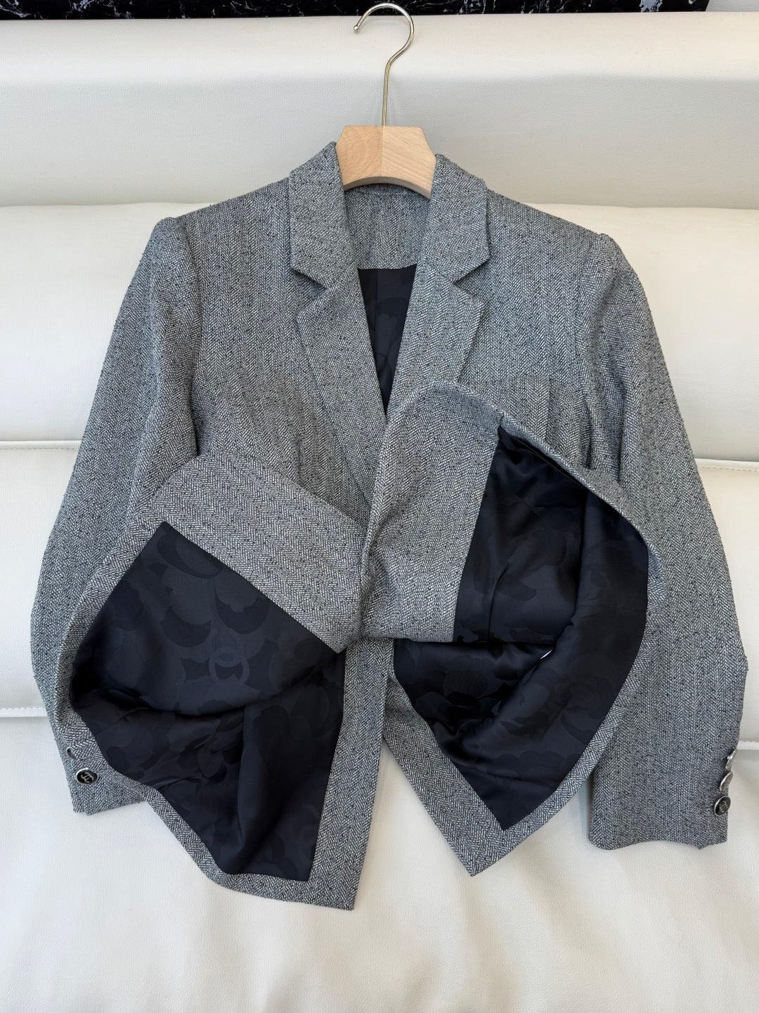 CHANEL 25S LONG BLAZER COAT 492