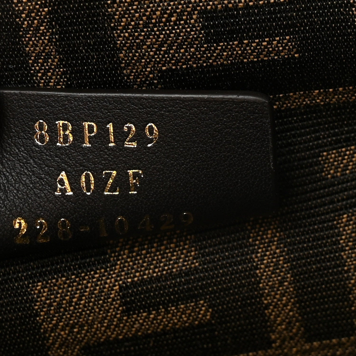 Snakeskin Small Fendi First Asfalto