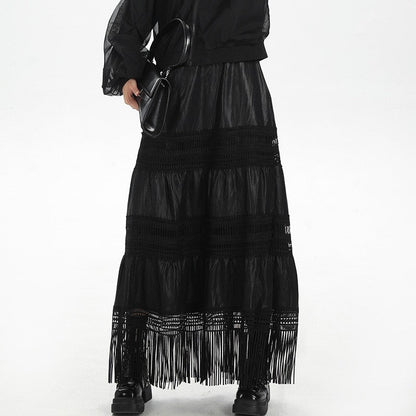 Slimming High Waist A-Line Skirt