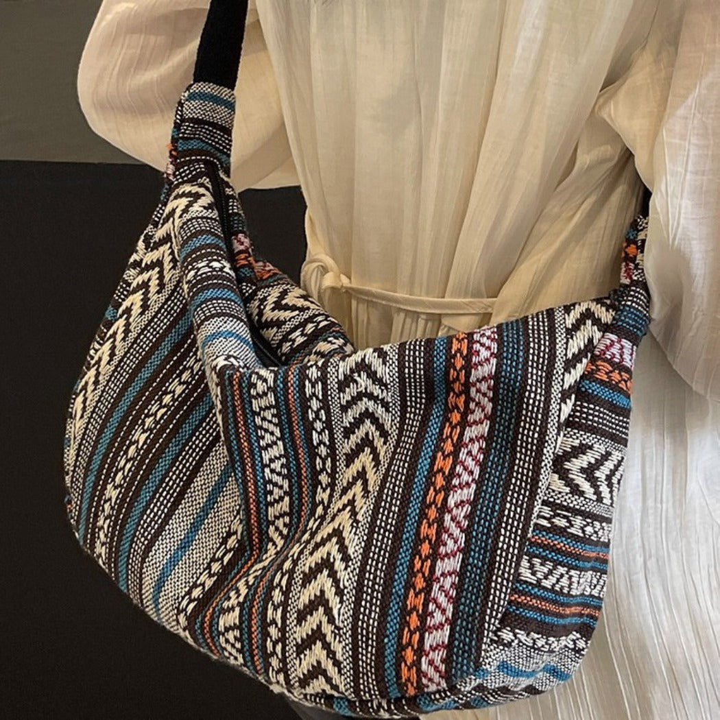 Cosbai - Boho Crossbody Hobo Bag - Spacious &amp; Stylish