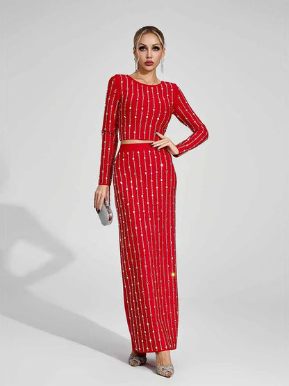 Ariella Diamond Two Piece Set
