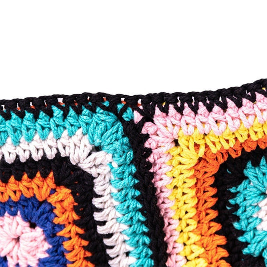 Crochet Granny Square Bag Jigsaw Bag