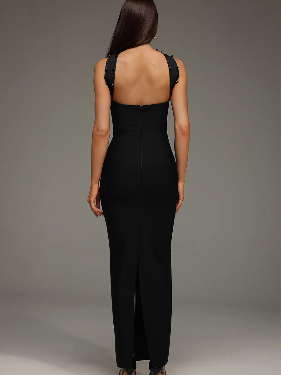 Calliope Maxi Dress In Black