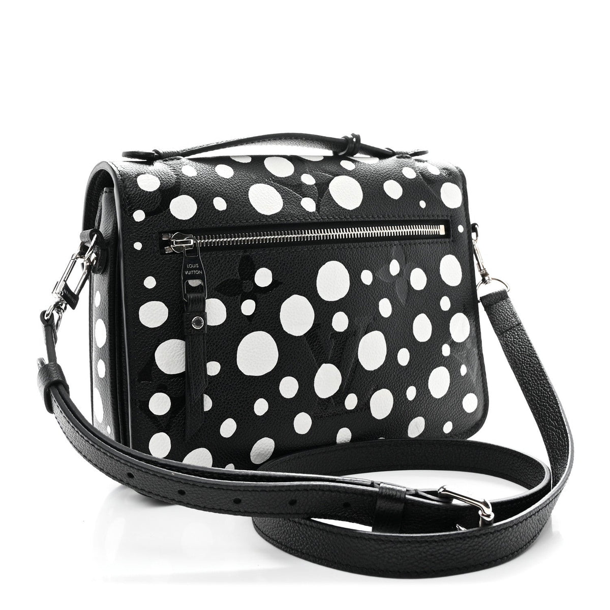 LV X YK Empreinte Monogram Giant Pochette Metis Black