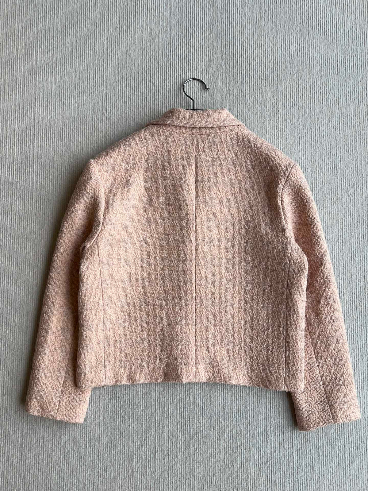 Celine 25 Jacekt Pink Wool Mohair