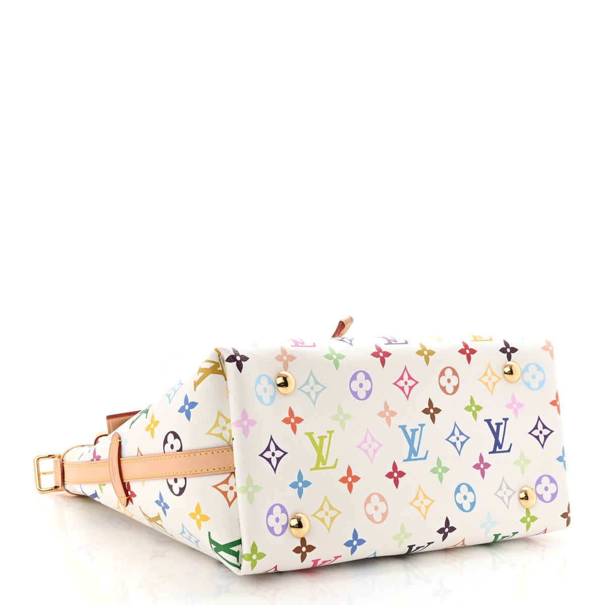 LV X TM Monogram Multicolor CarryAll PM White