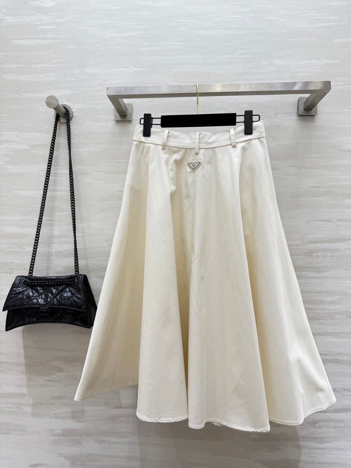 Prada 25 Set White Polyester 303389