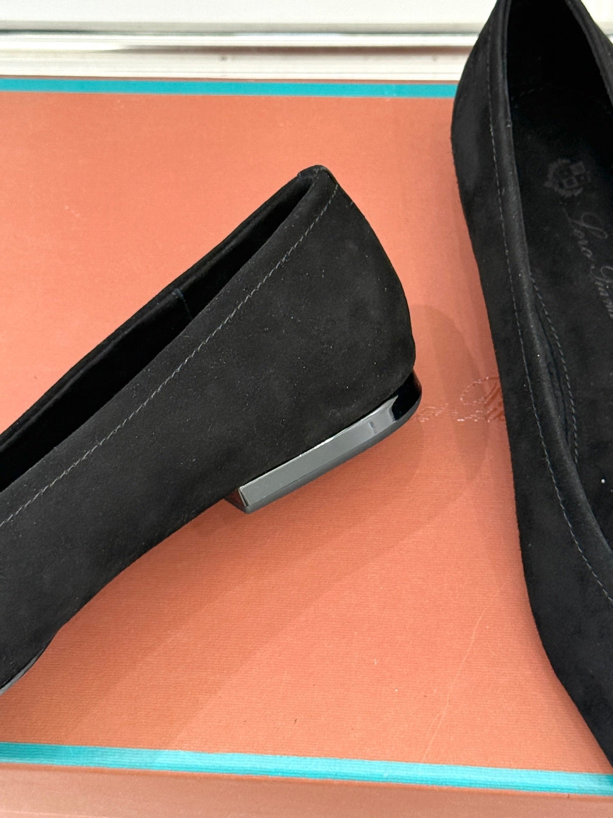 LP Primula Ballet Flat Black Suede 570689
