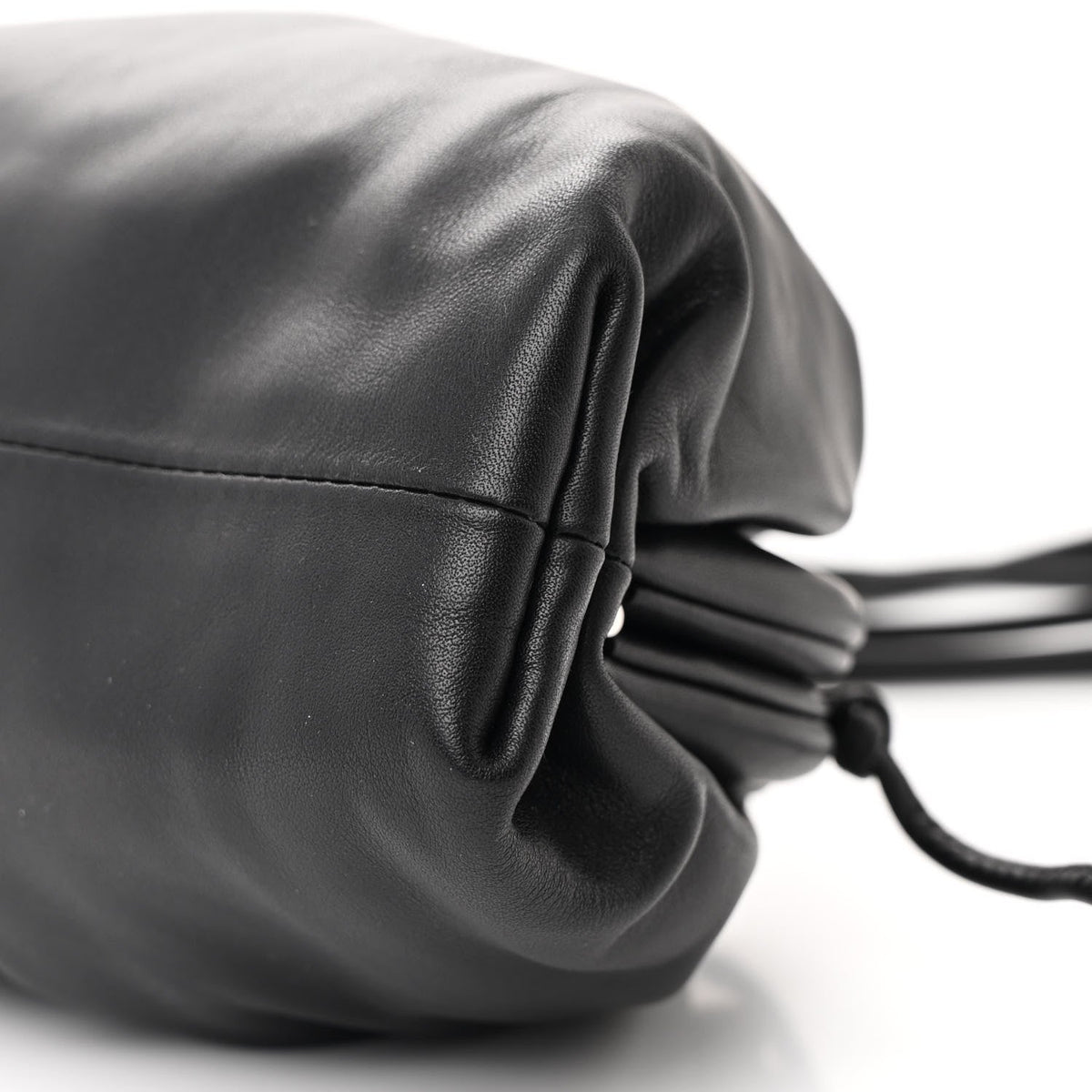 Butter Calfskin The Mini Pouch Black