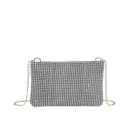Diamond Pearl Evening Clutch Bag