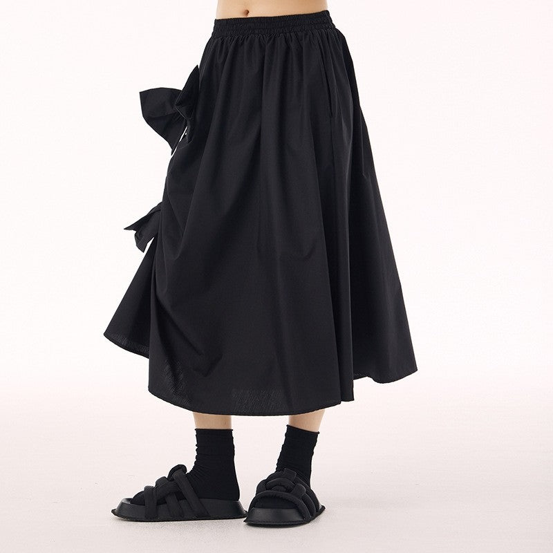 Vintage Ruffle High Waist Skirt
