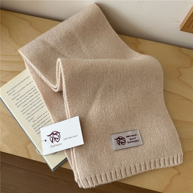 Cashmere-Like Horse Print Warm Scarf