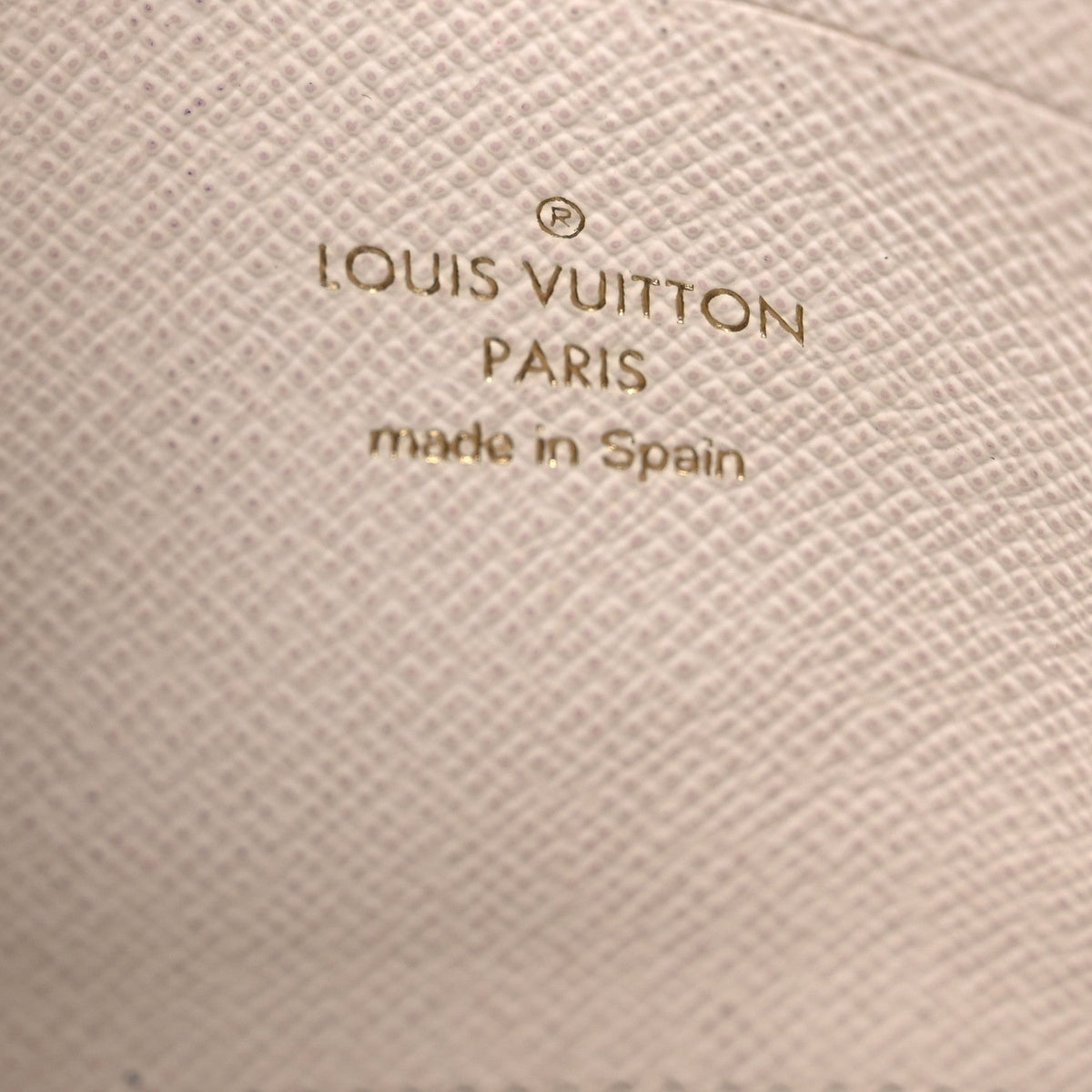Monogram Giant Crafty Double Zip Pochette Creme Caramel