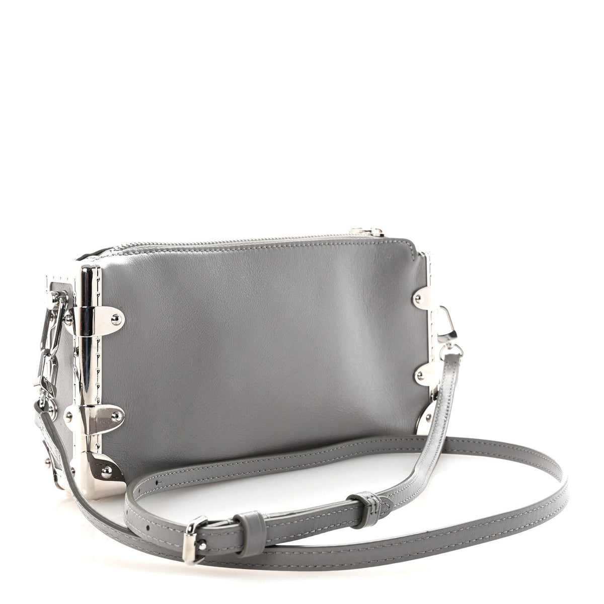 Calfskin Slim Trunk  Gris Trianon